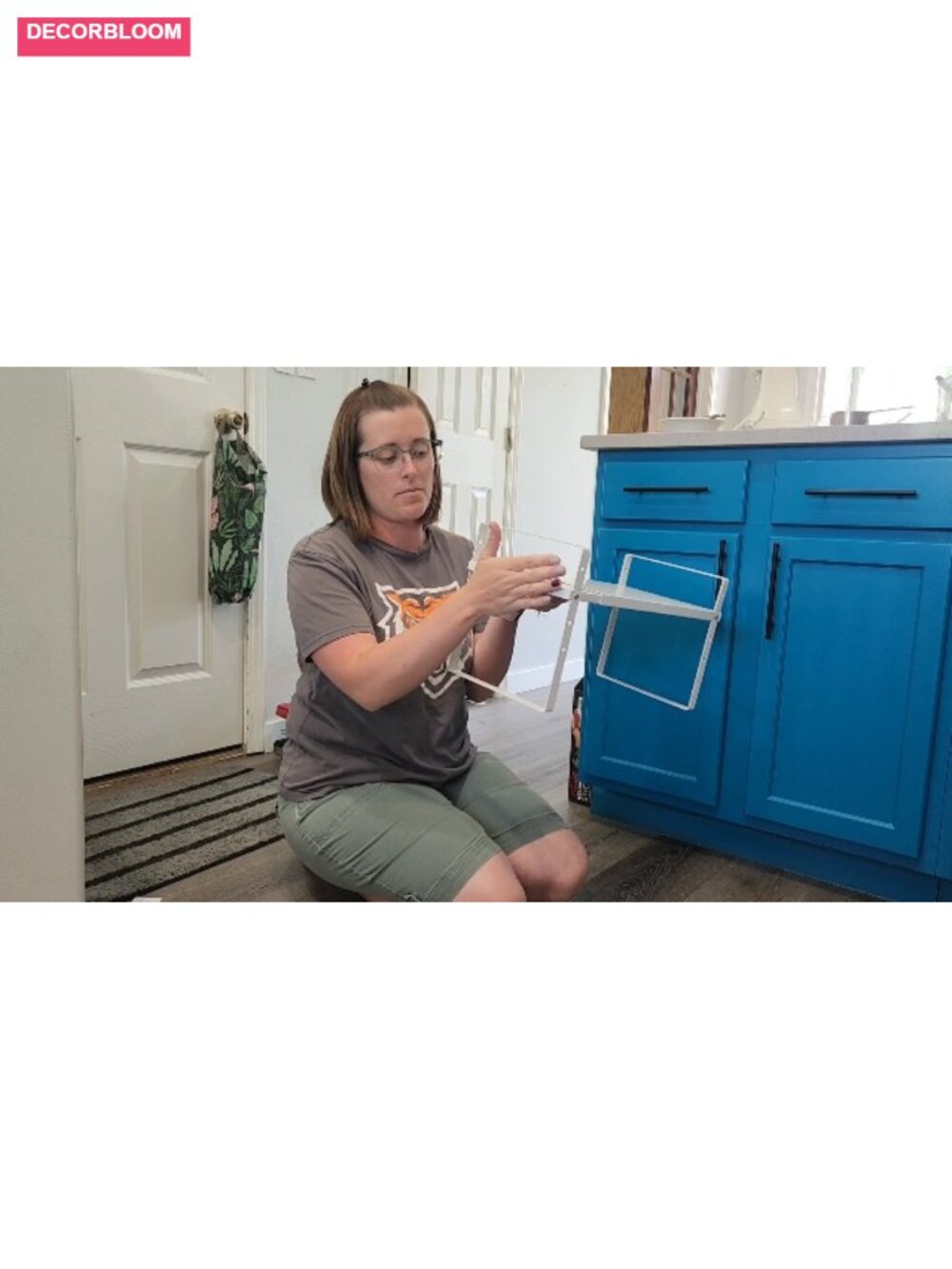 Expandable Cabinet Shelf Organizer, Stackable Kitchen Counter Storage Rack, - Picture 6 of 6